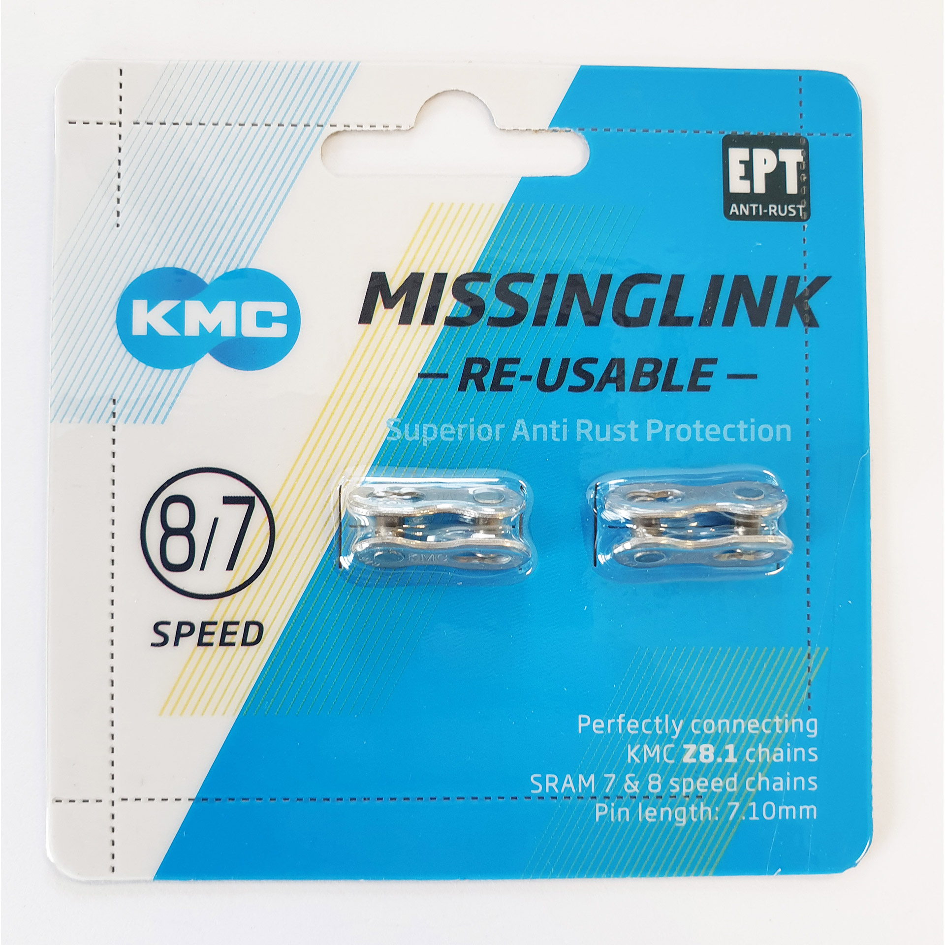 KMC Ketting zilver