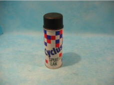 Spuitlak 400ml. Cyclus zwart  hittebestendig temperatuurlak
