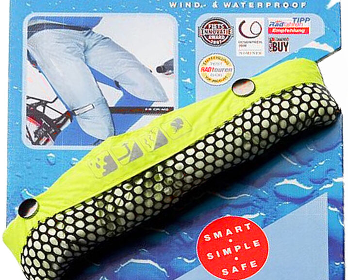 Rainlegs beenbeschermers L safety yellow