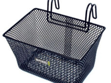 Basil kindermand Tivoli met haken 12/16" zwart