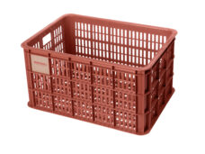Basil fietskrat L gerecycled kunststof 40l terra red