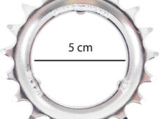 SA tandwiel 1/2-1/8 opsteek 19T bol 5V