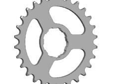 Esjot tandwiel Enviolo/Nuvinci 1/2x1/8 vlak 24T