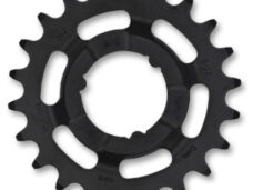KMC tandwiel Shimano wide 22T achter zwart