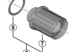Shimano Cassettebody 10/11V FH-RS770 Y3EX98030