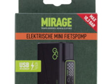 Mirage elektrische pomp 10bar USB zwart