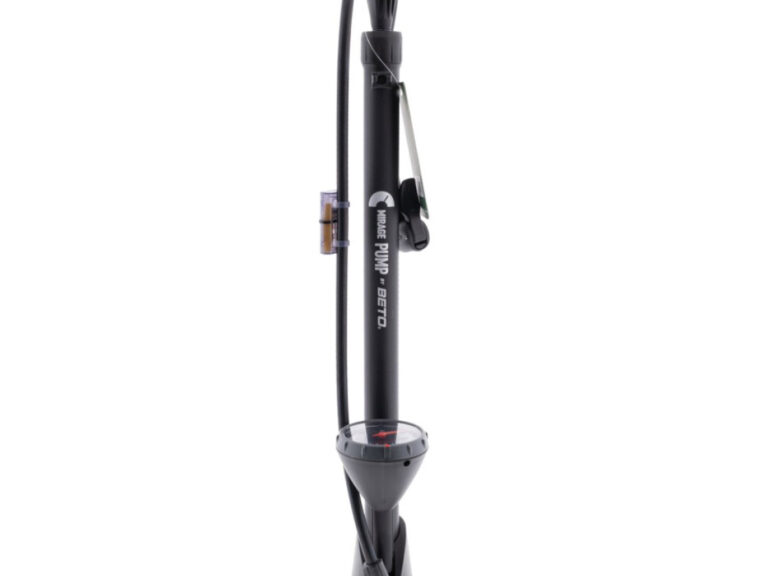 Mirage vloerpomp dualhead met manometer zwart