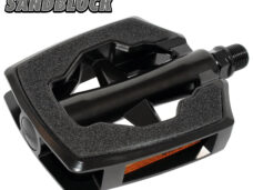 Union pedalen SP-890 sandblock non-slip zwart OEM