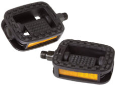 Pedaal Anti-Slip P86 (FP-826)  9/16" PVC zwart p/stel L+R