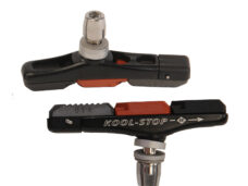 Koolstop remschoenen Tectonic houder zwart (2st)