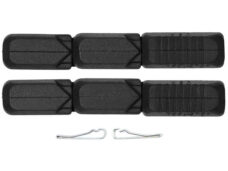 Koolstop remblokken Tectonic zwart (2st)