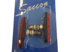 Saccon set remblokken V-brake PM22R zwart/rood