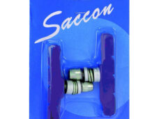 Saccon remblokset E-Bike 70mm blauw
