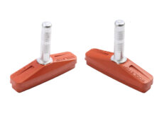 Koolstop remschoenen cantilever City pad zalm (2st)