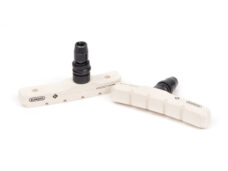 Elvedes velgremblokjes V-brake 72mm wit comp. (25pr)