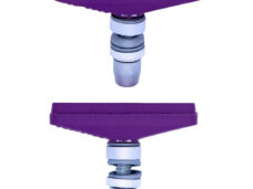 Koolstop remschoenen Tuff Composite Threaded paars