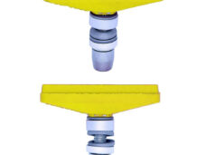 Koolstop remschoenen Tuff Composite Threaded geel
