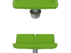 Koolstop remschoenen Composite Continental Threaded groen