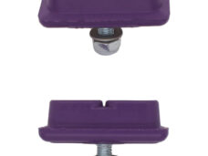 Koolstop remschoenen Composite Continental Threaded paars
