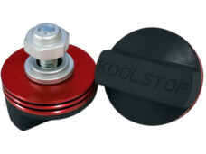 Koolstop remblokset International rood/zwart