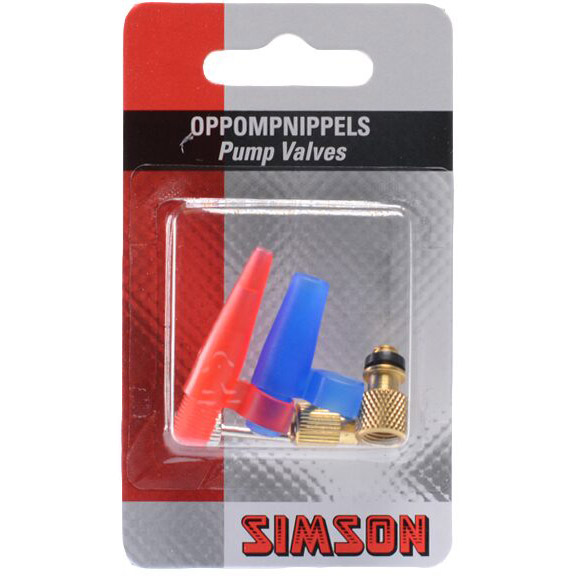 Simson pompnippel assortiment fiets en reparatie op kaart