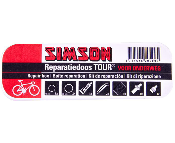 Simson reparatiedoos Tour met blisteroog