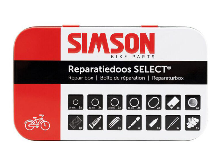 Simson reparatiedoos Select met blisteroog