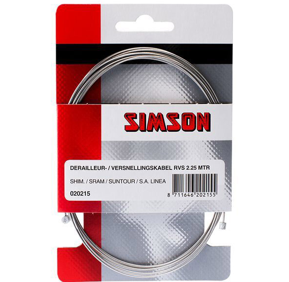 Simson binnenkabel versnelling derailleur 2