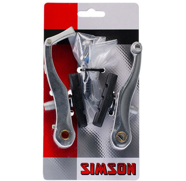 Simson V-brake remhoefset voor of achter per stuk op kaart