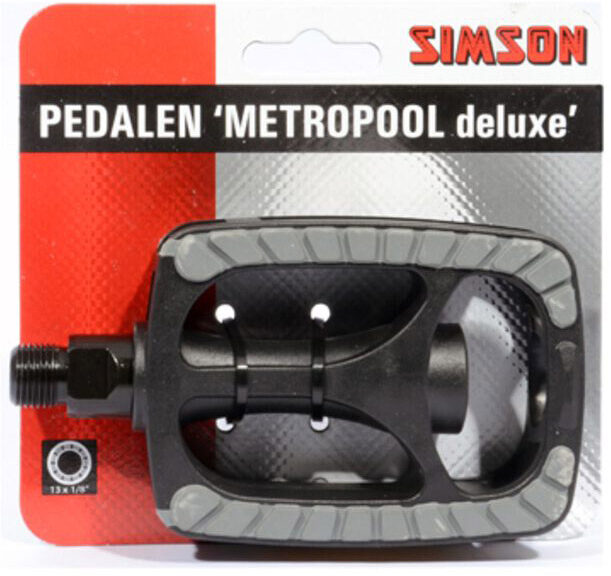 Simson pedalen Metropool DeLuxe per set op kaart