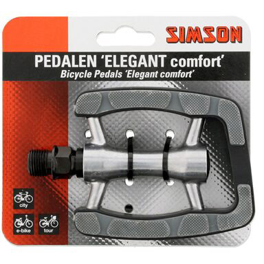 Simson pedalen Elegant comfort per set op kaart
