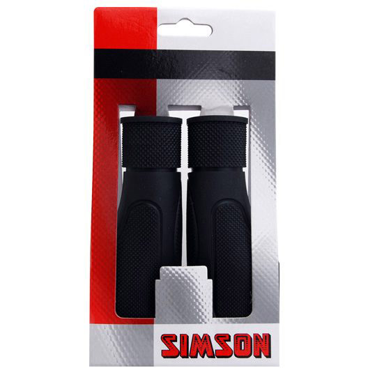 Simson handvatset Wing zwart