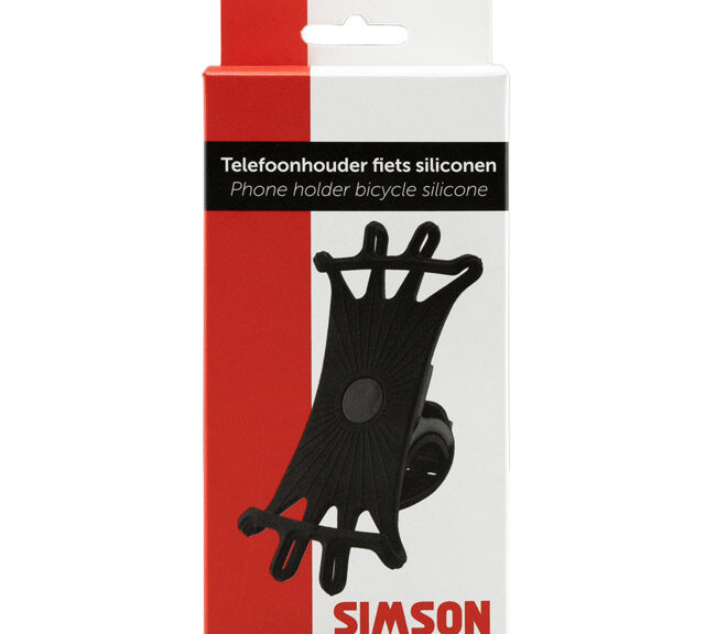 Simson telefoonhouder stuurbevestiging siliconen