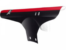Velox voorspatbord MTB zwart/rood