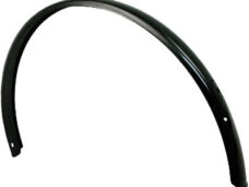 White Label achterspatbord 26/28" zwart