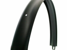 Achterspatbord 28" Transport Urban kort breed mat zwart