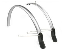 Eurofender spatbordenset Scatto 51mm 28" zilver