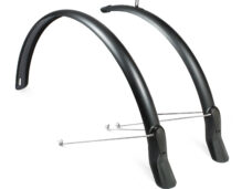 Eurofender spatbordenset Scatto 51mm 28" mat zwart