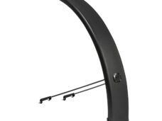 Eurofender voorspatbord Tempo Square 20" 65mm mat zwart