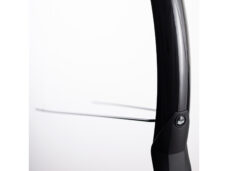 Eurofender voorspatbord Lampo 58mm 28" zwart