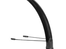 Eurofender voorspatbord Lampo 58mm 28" mat zwart