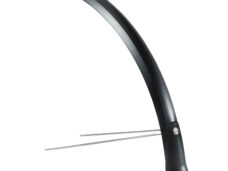 Eurofender voorspatbord Snello 51mm 28" mat zwart