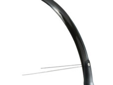 Eurofender voorspatbord Snello 51mm 28" glans zwart