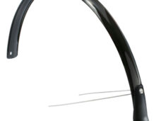 Eurofender achterspatbord Snello 46mm 28" glans zwart