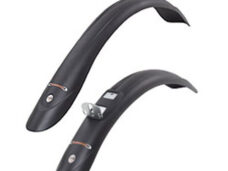 SKS stel spatborden opdruk Beavertail 26/28" uni. zwart