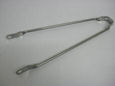 Spatbordstang 26" per stuk RVS