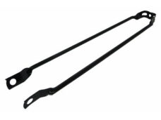 Spatbordstang 28" per stuk zwart