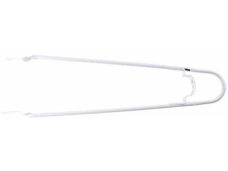 Spatbordstang 28" bumper Wit