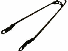 Spatbordstang 28" bumper zwart