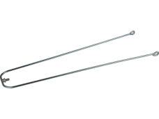 Eurofender spatbordstang 26" draad 330mm pad bev. verzinkt